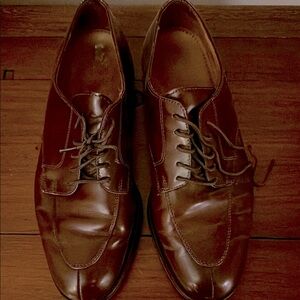 Cole Haan Dark Brown Leather Oxfords